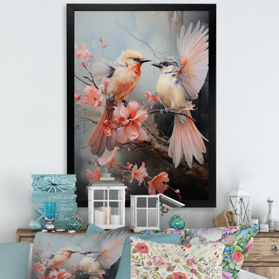 Reproduction d'art mural oiseau