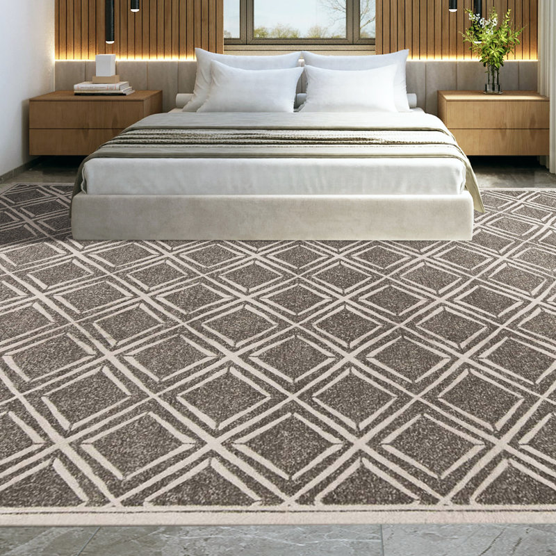Cotton Geometric Area Rug