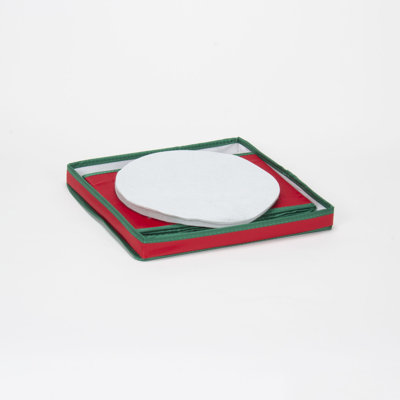 Farris Dining Plates Storage with Felt Dividers Included