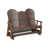 Chocolate Brown Top/Antique Mahogany Base