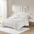 Metallic Print Faux Fur Duvet Cover Set-14012428-14012424
