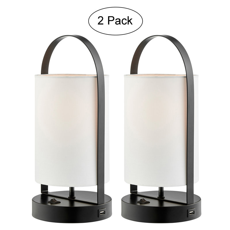 Dunkerton Metal USB Table Lamp