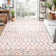 Indoor Modern Geometric Moroccan Area Rug Soft Boho Floor Carpet or Runner
