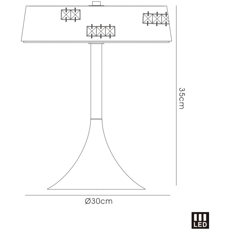 Pisces Table Lamp