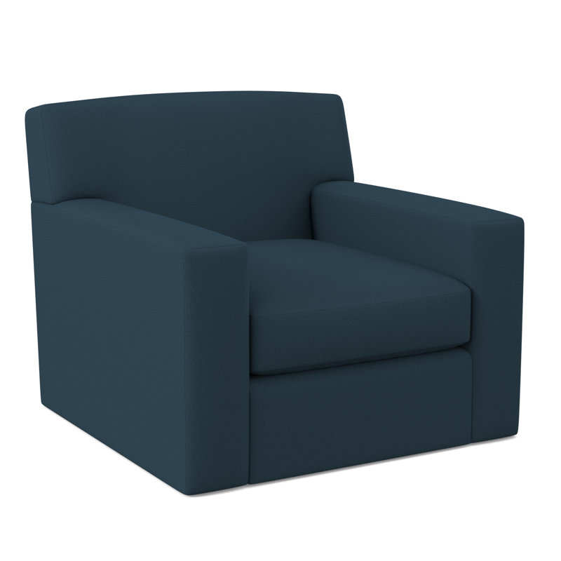 Elkins Armchair, Margaret Lagoon Polyester Blend