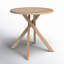 Nikola Solid Wood End Table-1385283496