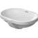 Ceramic Oval Undermount Bathroom Sink with Overflow