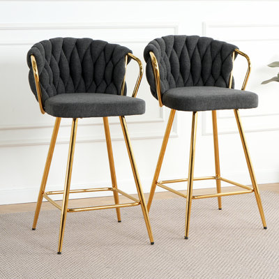 Modern Design High Stools(Set of 2)