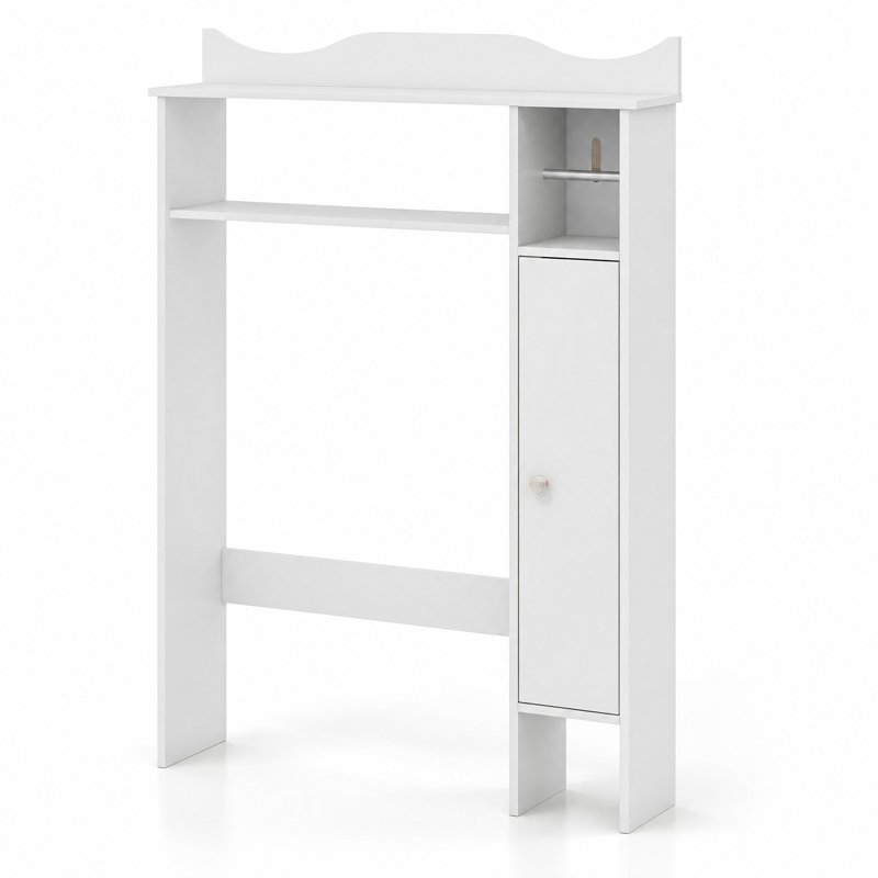 Bortman Over The Toilet Storage, White