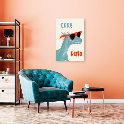 Art mural contemporain Cool Cool Dino