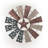 Artesia Weather Resistant Metal Abstract Windmill
