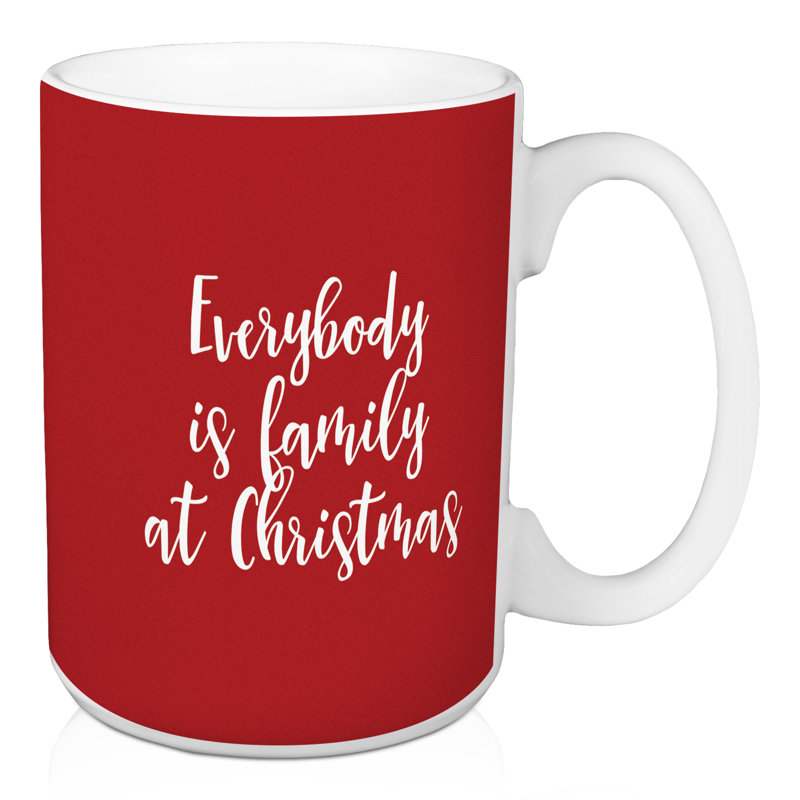 Grande tasse à café family Hage, Rouge