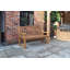 Solid Wood Teak Outdoor Bench-1442730094