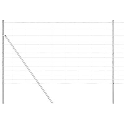 Vidaxl Field Fence Galvanised Steel