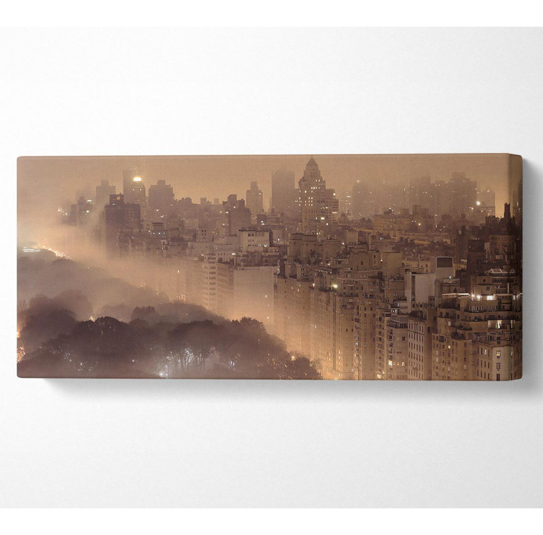 New York Fog - Kunstdrucke auf Leinwand - Wrapped Canvas