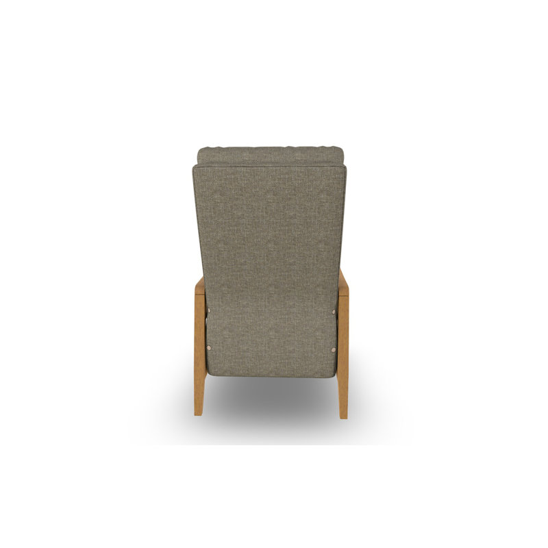 Fauteuil inclinable moderne, Bouleau couleur miel, Branche