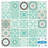 7 in. W x 7 in. L Fireplace Surround and Shower Peel and Stick Field Tile