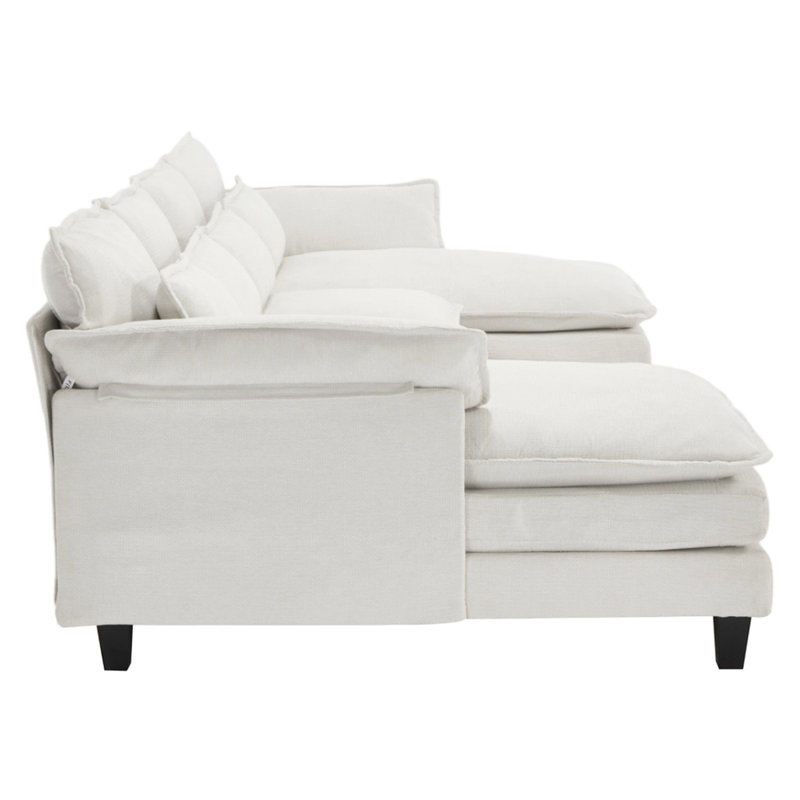 4 Seater Sofa, White