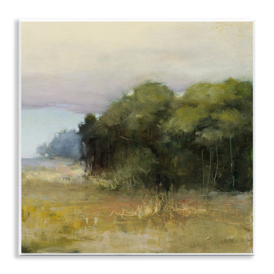  Edge Of Forest Landscape Wall Plaque Art by Julia Purinton