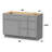 48'' Single Bathroom Vanity Base Only-97571431