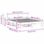 Bed Frame With Headboard Solid Pine Wood-354858093-354858094