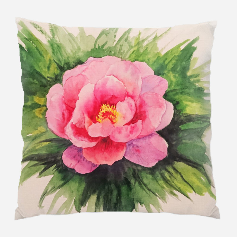 Coussin Peony, Synthétique, Extérieur