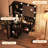 Makeup Vanity Desk with Lights and Mirror - Dressing Table with Adjustable LED Bulbs, USB Ports, AC Outlets, Storage Drawers & Cabinet, Sturdy MDF Top & Metal Frame-2102267612