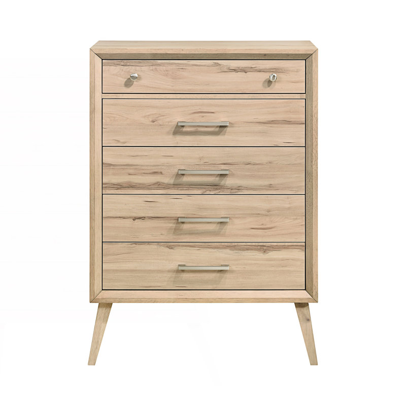 Commode 5 tiroirs Mid-Century