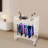 Record Player Stand Clear Acrylic 3-Tier Rolling Vinyl Storage Rack with Wheels