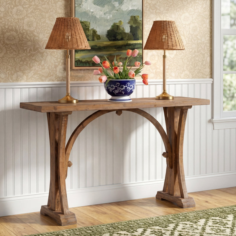Cayce 54'' Solid Wood Console Table