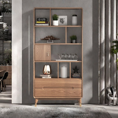 Nordic style unique design bookcase