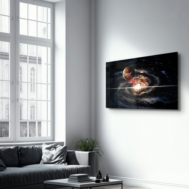 Decorative Tempered Glass Painting