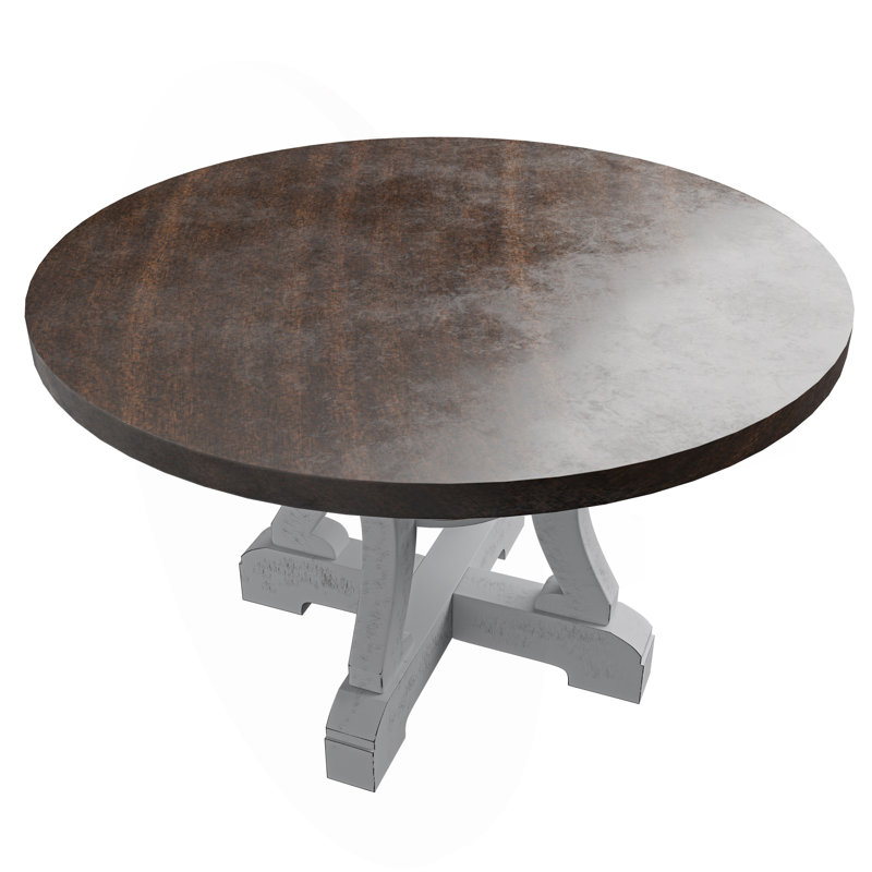 Table de salle à manger blanche 1pc