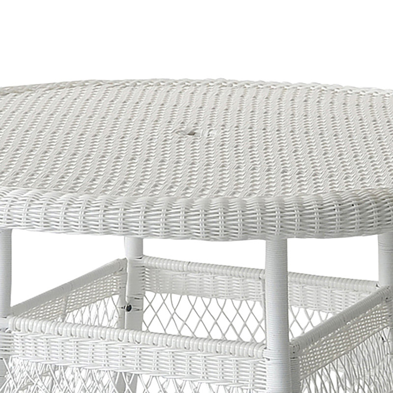 Table de salle à manger Starcher, Blanc