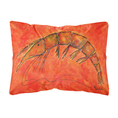 Coussin intérieur/extérieur crevette