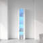 Armoire, côté avec lampe à bande en aluminium