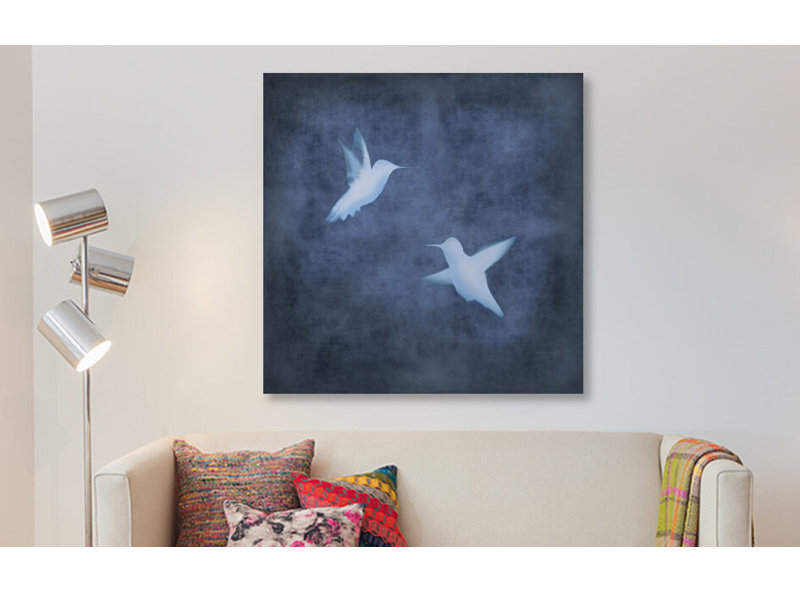 «Flight II», reproduction d'art sur toile, H 37 po x l 37 po x P 1,5 po, Toile tendue, Pas de tapis