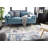 Felty Abstract Cream/Blue Area Rug-1592579375