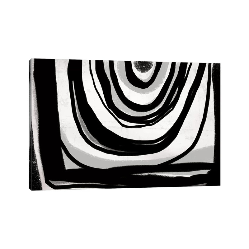 Edges II by PI Galerie - Wrapped Canvas Painting, 20.32 cm H x 30.48 cm W