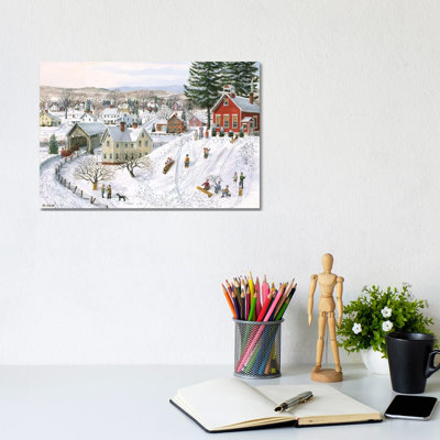Winter Recess by Bob Fair - Wrapped Canvas Gallery-Wrapped Canvas Giclée