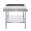 Table de travail en acier inoxydable
