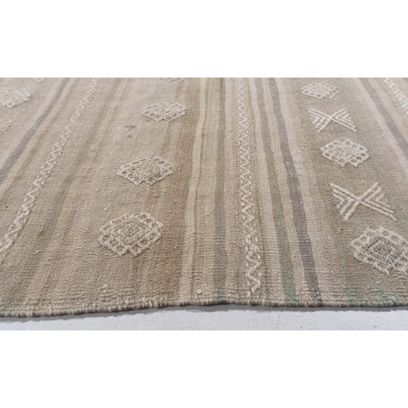 One-of-a-Kind 5'5 X 10'8 Flatweave Area Rug