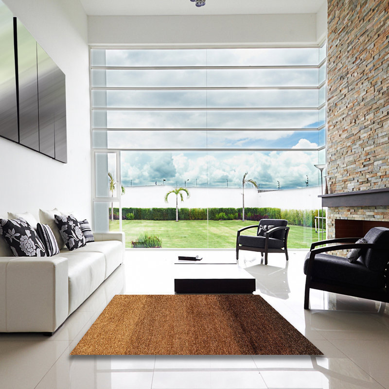 Tapis abstrait moderne 4289, Carré 5 pi