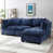 Chenille bleu est en rupture de stock