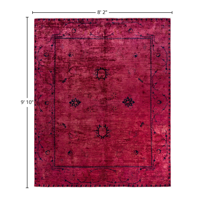 Versha One-of-a-Kind 8' 2" X 9' 10" Hand Knotted Area Rug