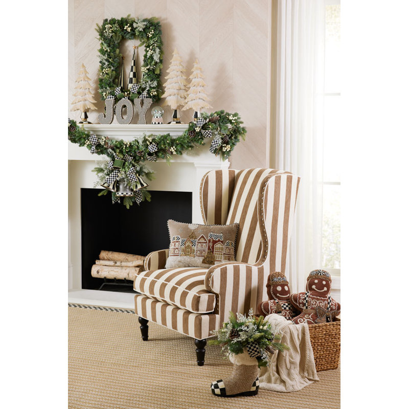 Gingerbread Girl Shaped Throw Pillow