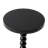 COZAYH Farmhouse Round Pedestal Martini Table for Living Rooms & Bedrooms, Black-1963421459