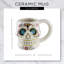 Tasse à café Sugar Skull