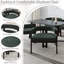 Chaise d'appoint à 3 pieds, sièges spacieux et design élégant pour les espaces de vie (chaise: rembourrée avec 3 pieds. Dossier ouvert. Confortable. Assemblage sans obstacles