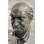 Sculpture abstraite en bronze en bronze sur buste